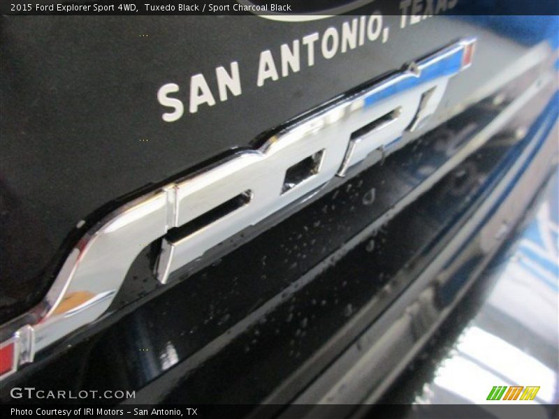 Tuxedo Black / Sport Charcoal Black 2015 Ford Explorer Sport 4WD