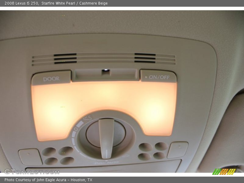 Starfire White Pearl / Cashmere Beige 2008 Lexus IS 250