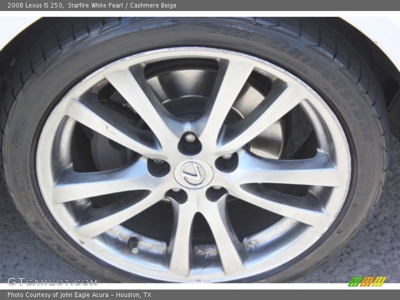 Starfire White Pearl / Cashmere Beige 2008 Lexus IS 250