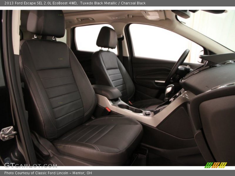 Tuxedo Black Metallic / Charcoal Black 2013 Ford Escape SEL 2.0L EcoBoost 4WD