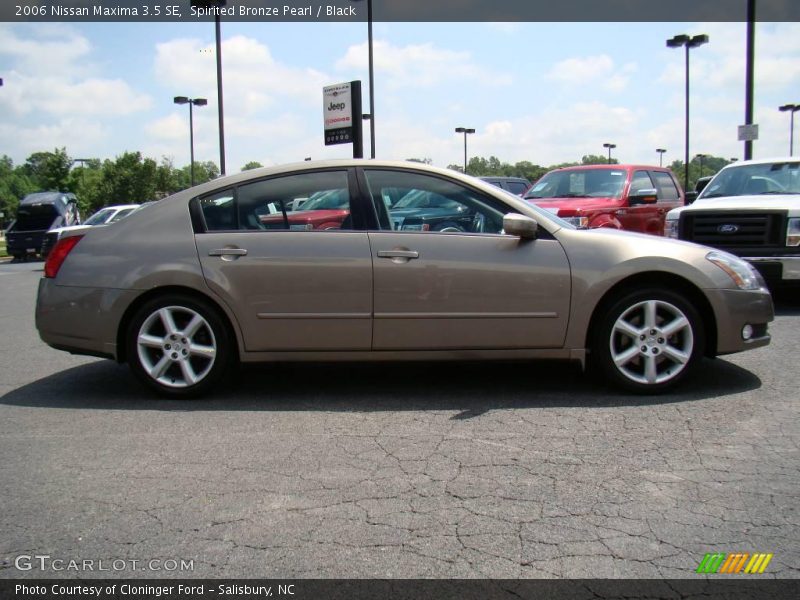 Spirited Bronze Pearl / Black 2006 Nissan Maxima 3.5 SE