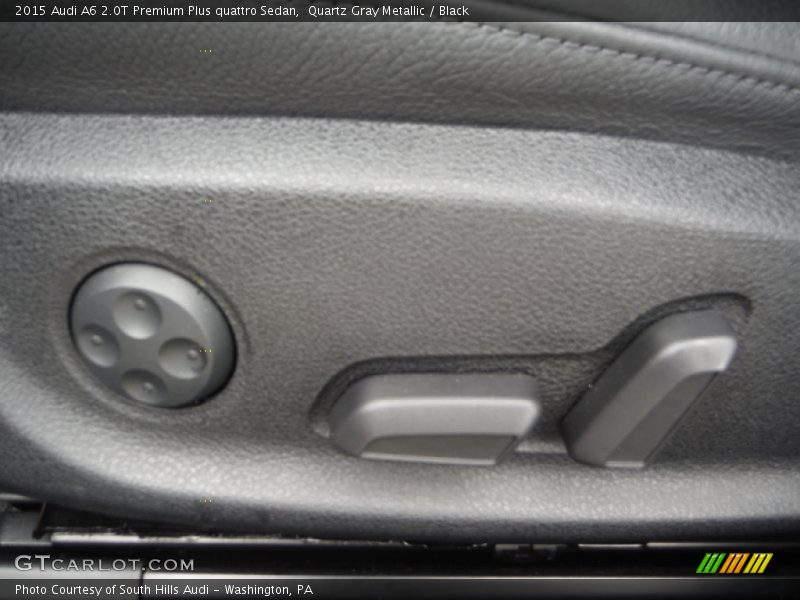 Quartz Gray Metallic / Black 2015 Audi A6 2.0T Premium Plus quattro Sedan