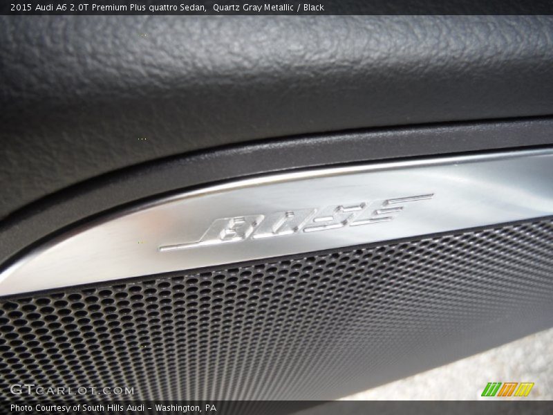 Quartz Gray Metallic / Black 2015 Audi A6 2.0T Premium Plus quattro Sedan