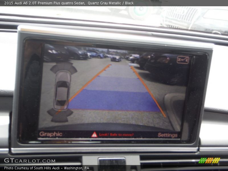 Quartz Gray Metallic / Black 2015 Audi A6 2.0T Premium Plus quattro Sedan