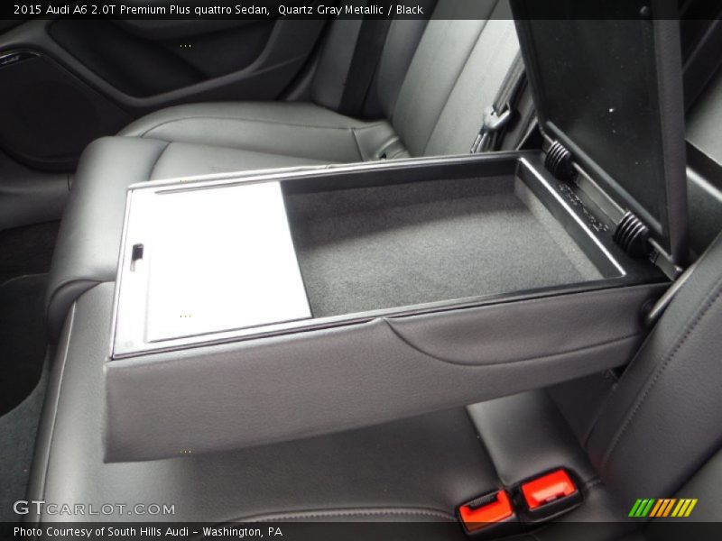 Quartz Gray Metallic / Black 2015 Audi A6 2.0T Premium Plus quattro Sedan