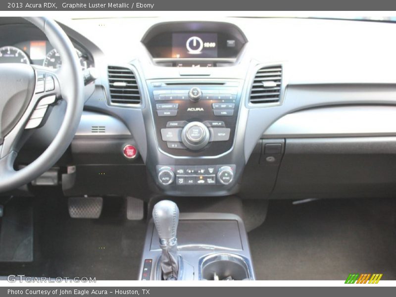 Graphite Luster Metallic / Ebony 2013 Acura RDX