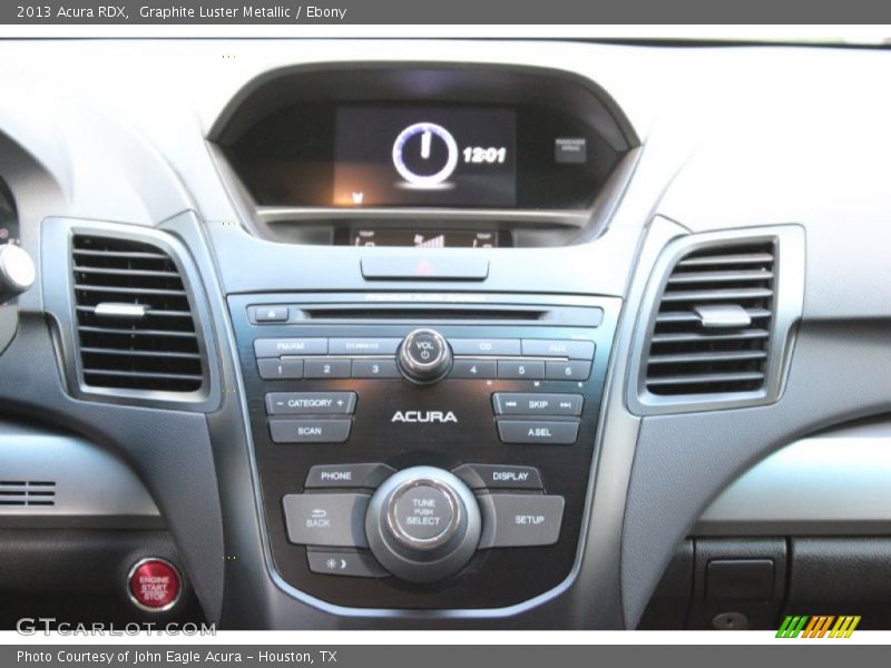 Graphite Luster Metallic / Ebony 2013 Acura RDX