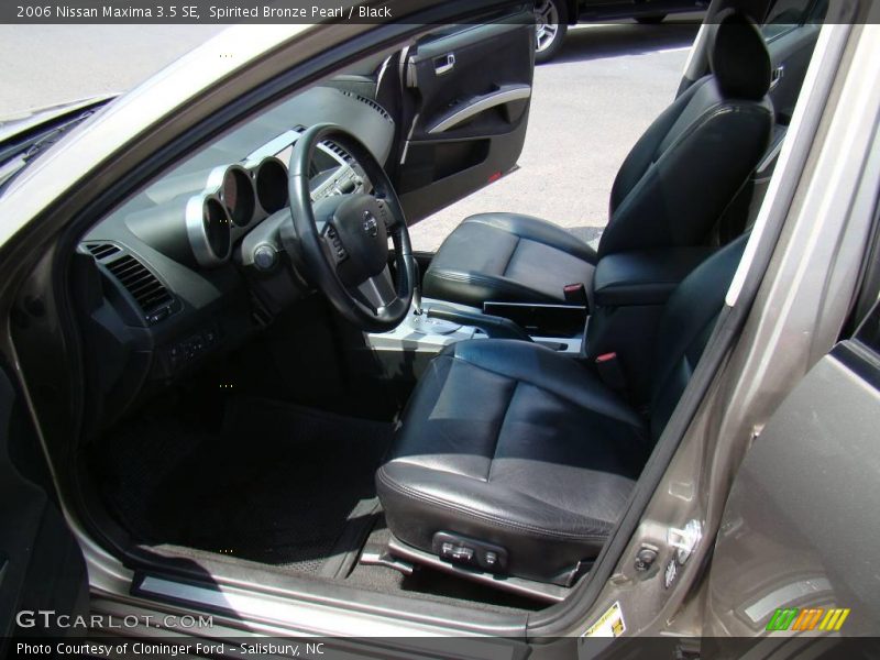 Spirited Bronze Pearl / Black 2006 Nissan Maxima 3.5 SE