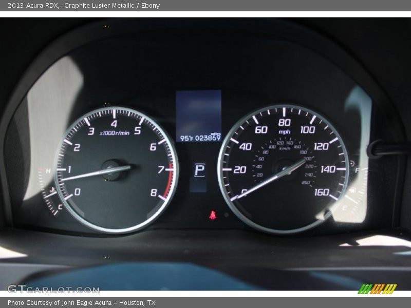 Graphite Luster Metallic / Ebony 2013 Acura RDX