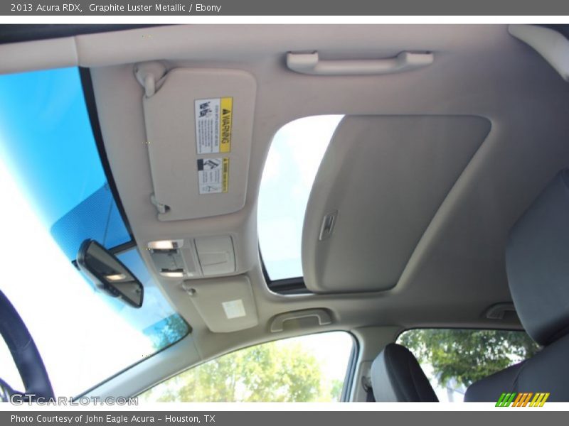 Graphite Luster Metallic / Ebony 2013 Acura RDX