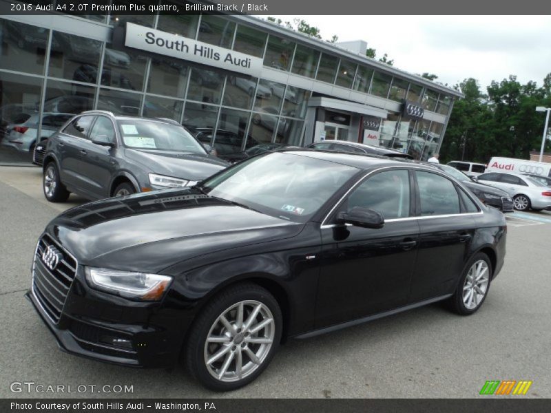 Brilliant Black / Black 2016 Audi A4 2.0T Premium Plus quattro