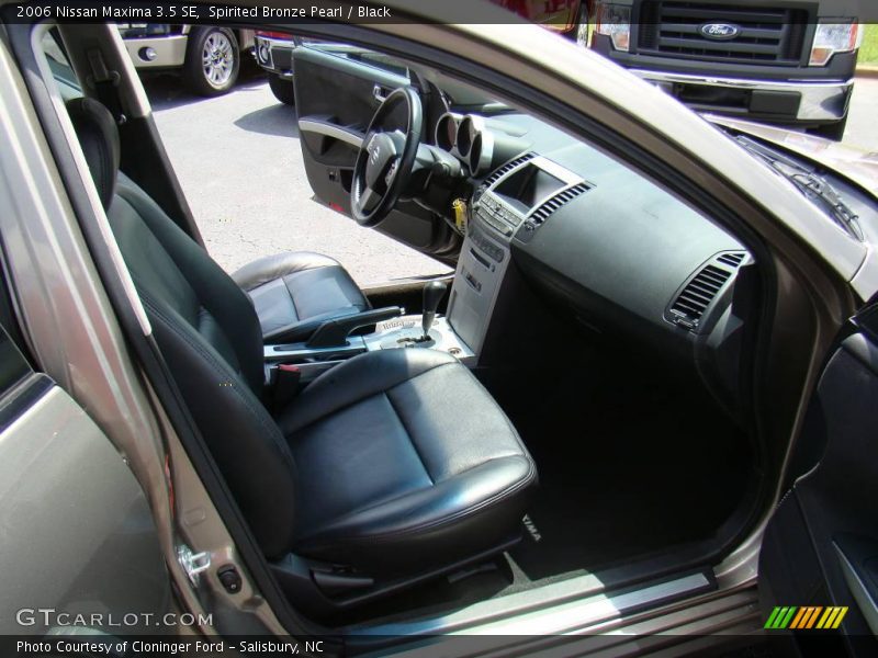 Spirited Bronze Pearl / Black 2006 Nissan Maxima 3.5 SE