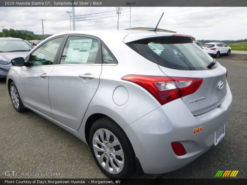 Symphony Air Silver / Black 2016 Hyundai Elantra GT