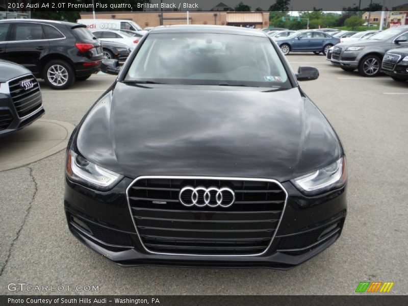 Brilliant Black / Black 2016 Audi A4 2.0T Premium Plus quattro