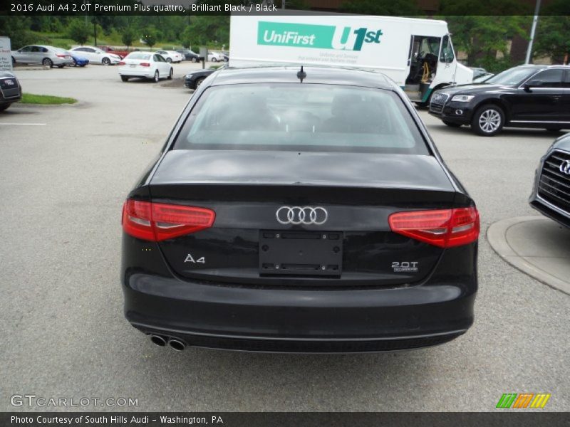 Brilliant Black / Black 2016 Audi A4 2.0T Premium Plus quattro