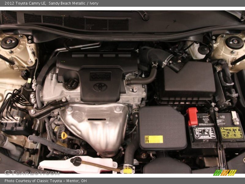 Sandy Beach Metallic / Ivory 2012 Toyota Camry LE