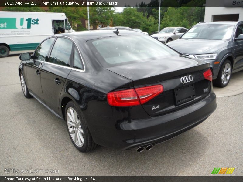 Brilliant Black / Black 2016 Audi A4 2.0T Premium Plus quattro