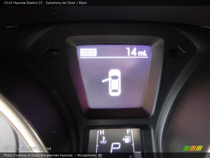 Symphony Air Silver / Black 2016 Hyundai Elantra GT