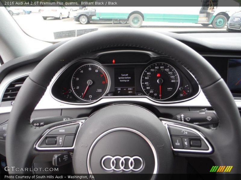 Controls of 2016 A4 2.0T Premium Plus quattro