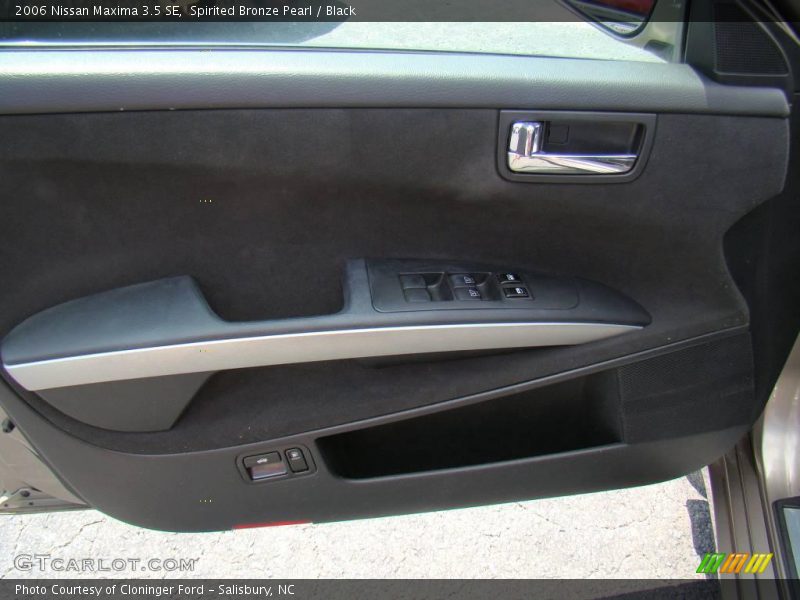 Spirited Bronze Pearl / Black 2006 Nissan Maxima 3.5 SE