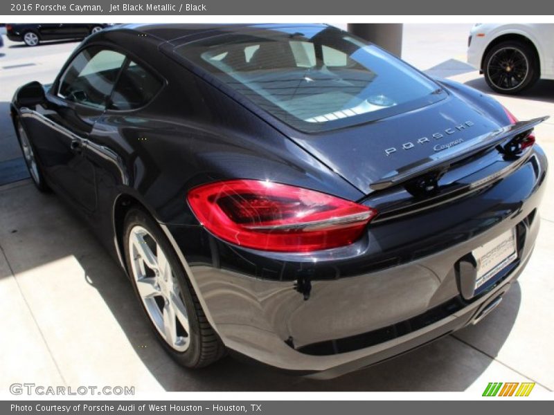  2016 Cayman  Jet Black Metallic