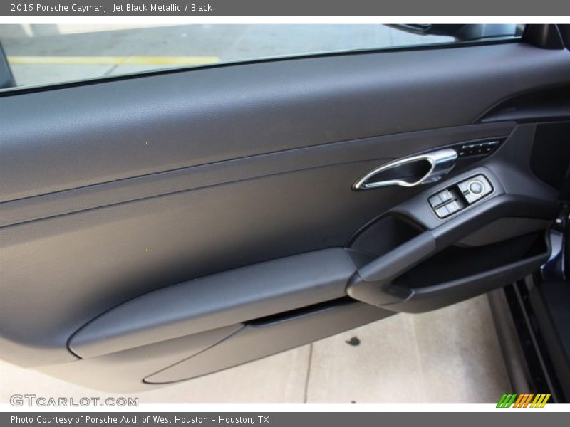 Jet Black Metallic / Black 2016 Porsche Cayman