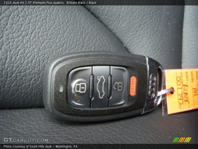 Keys of 2016 A4 2.0T Premium Plus quattro