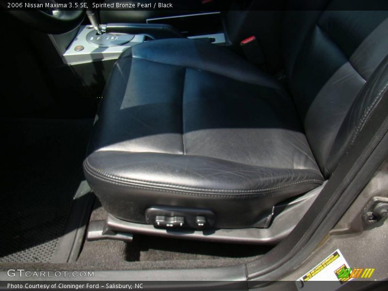 Spirited Bronze Pearl / Black 2006 Nissan Maxima 3.5 SE