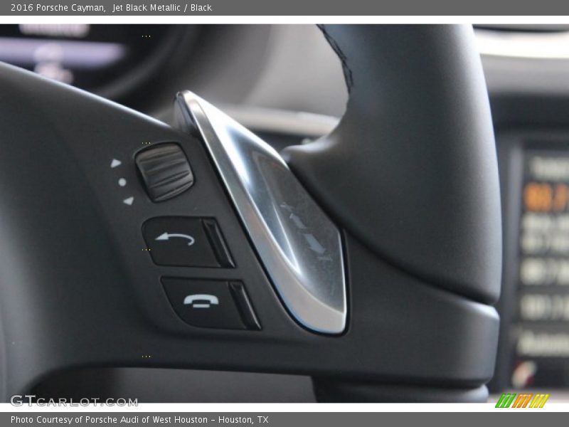 Jet Black Metallic / Black 2016 Porsche Cayman