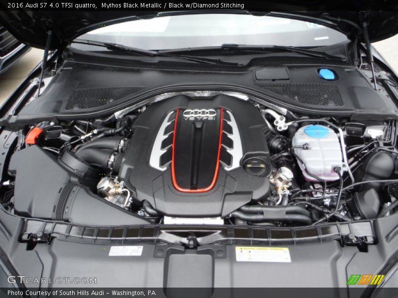  2016 S7 4.0 TFSI quattro Engine - 4.0 Liter Turbocharged/TSFI DOHC 32-Valve VVT V8