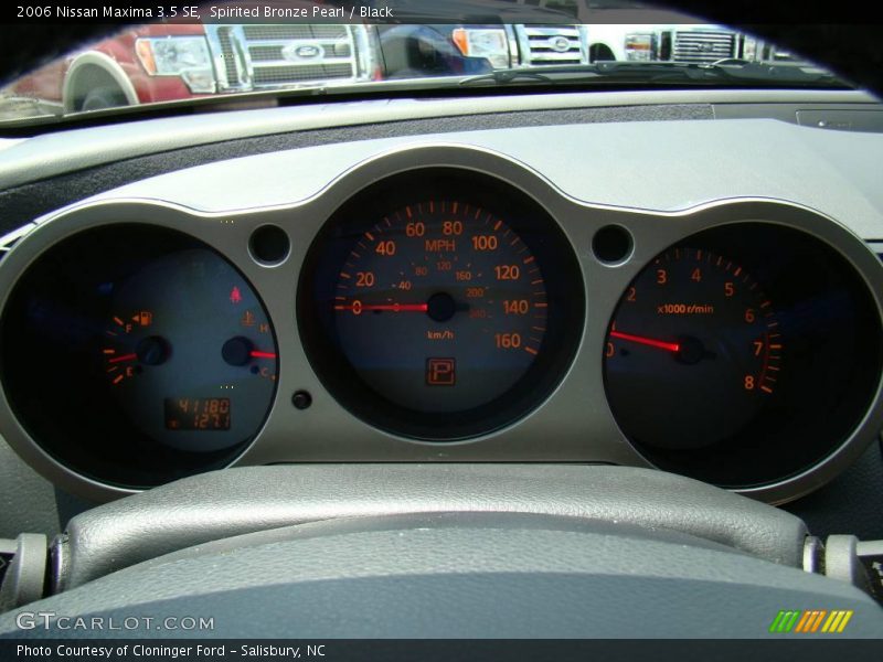Spirited Bronze Pearl / Black 2006 Nissan Maxima 3.5 SE