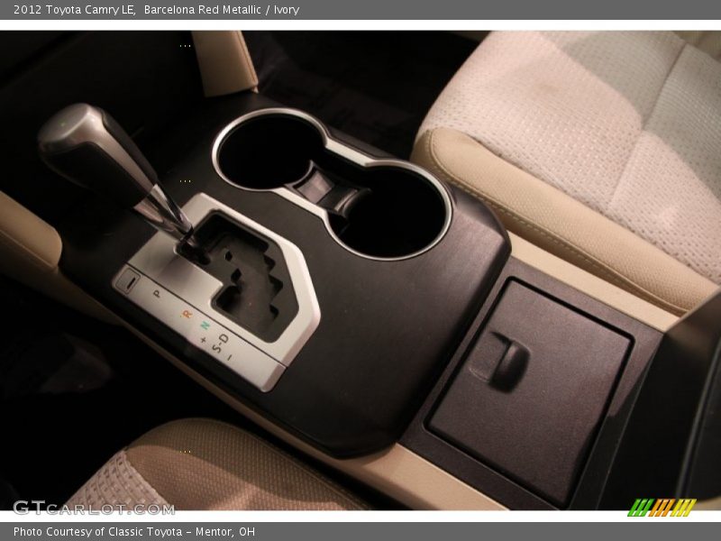 Barcelona Red Metallic / Ivory 2012 Toyota Camry LE
