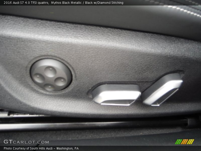 Mythos Black Metallic / Black w/Diamond Stitching 2016 Audi S7 4.0 TFSI quattro