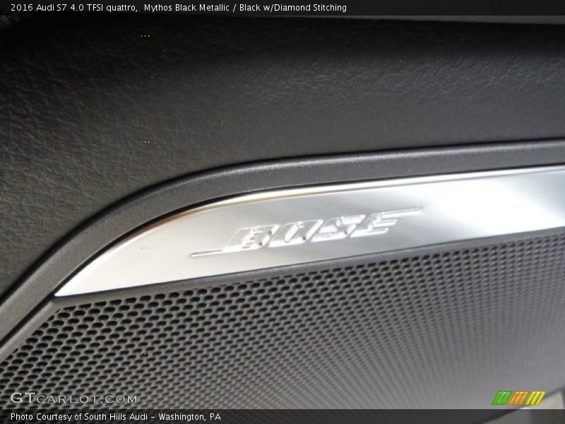 Mythos Black Metallic / Black w/Diamond Stitching 2016 Audi S7 4.0 TFSI quattro