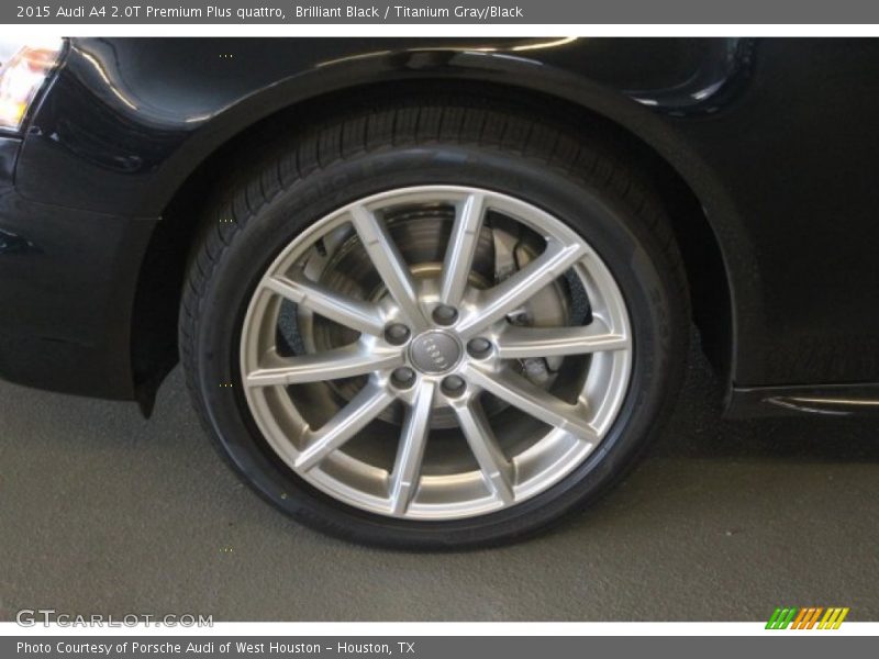 Brilliant Black / Titanium Gray/Black 2015 Audi A4 2.0T Premium Plus quattro