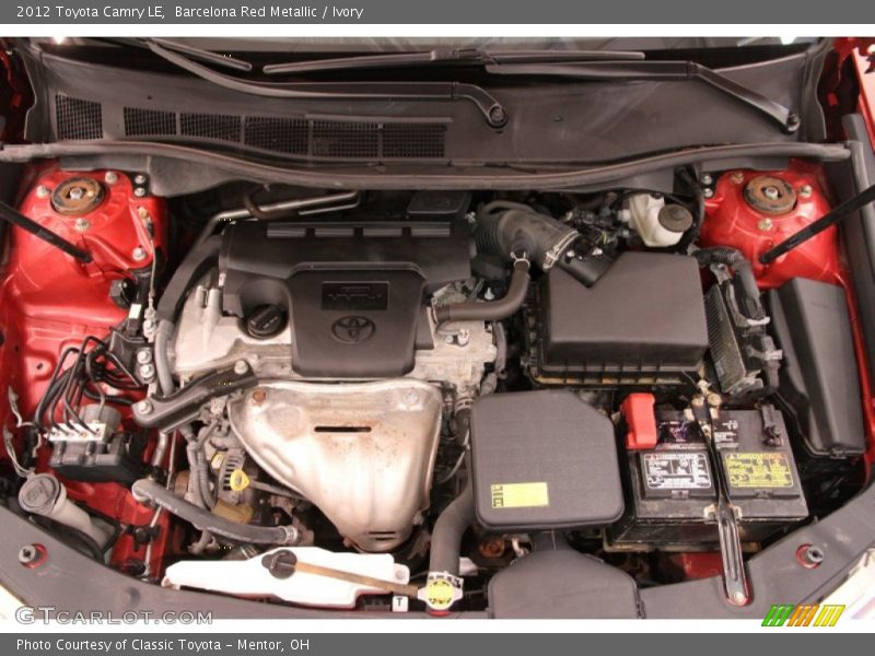 Barcelona Red Metallic / Ivory 2012 Toyota Camry LE