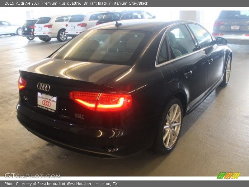 Brilliant Black / Titanium Gray/Black 2015 Audi A4 2.0T Premium Plus quattro