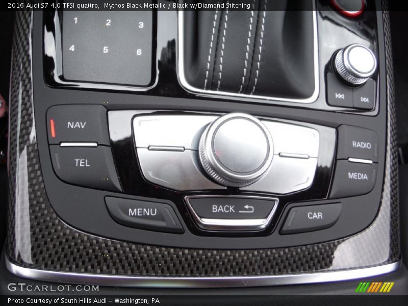 Controls of 2016 S7 4.0 TFSI quattro