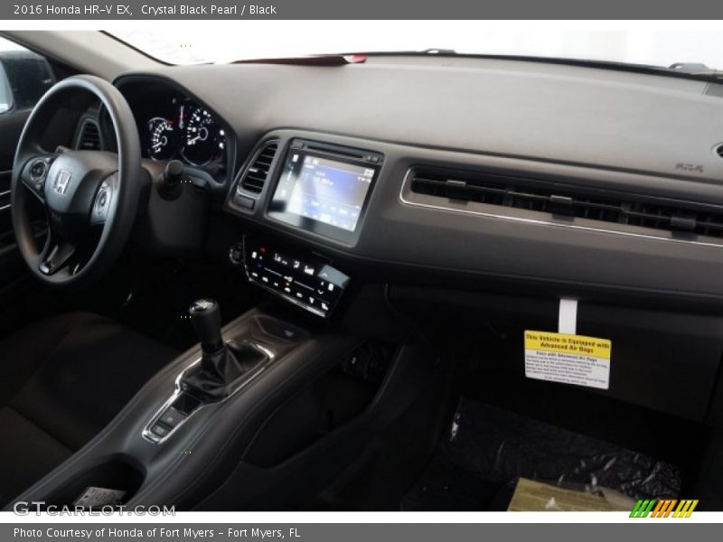 Crystal Black Pearl / Black 2016 Honda HR-V EX