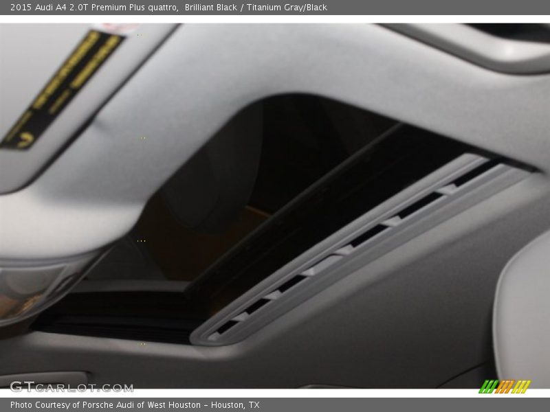 Brilliant Black / Titanium Gray/Black 2015 Audi A4 2.0T Premium Plus quattro