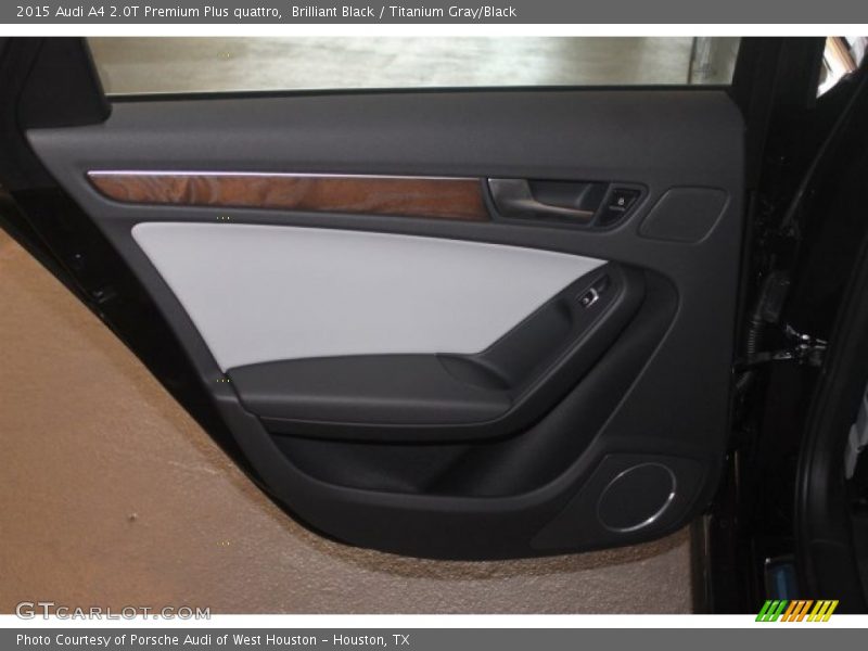 Brilliant Black / Titanium Gray/Black 2015 Audi A4 2.0T Premium Plus quattro
