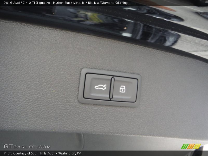 Mythos Black Metallic / Black w/Diamond Stitching 2016 Audi S7 4.0 TFSI quattro