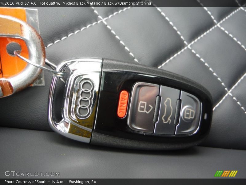 Keys of 2016 S7 4.0 TFSI quattro