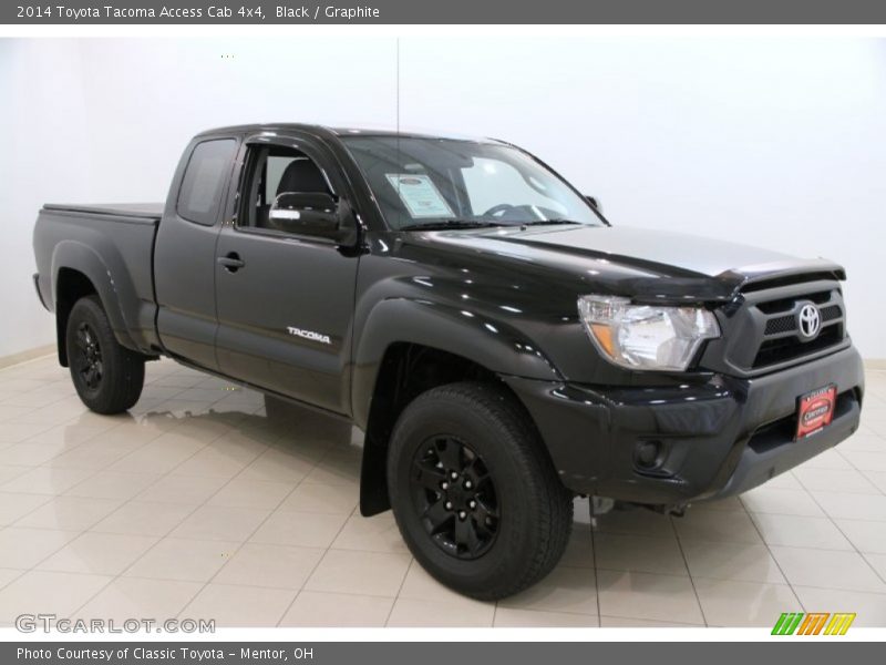 Black / Graphite 2014 Toyota Tacoma Access Cab 4x4