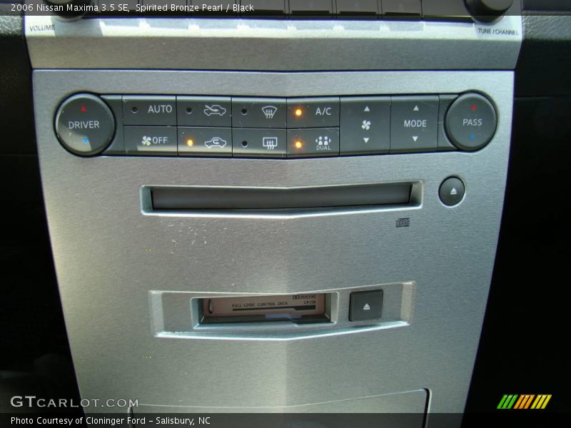 Spirited Bronze Pearl / Black 2006 Nissan Maxima 3.5 SE