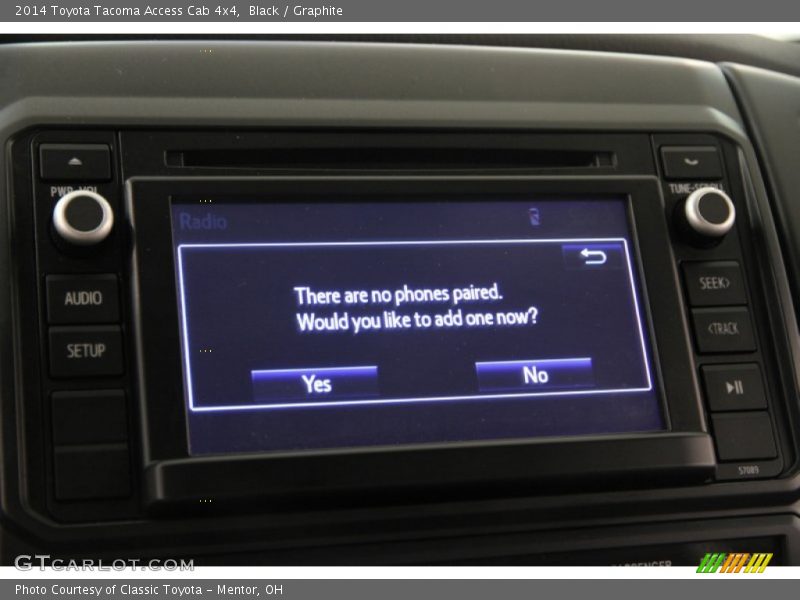 Black / Graphite 2014 Toyota Tacoma Access Cab 4x4