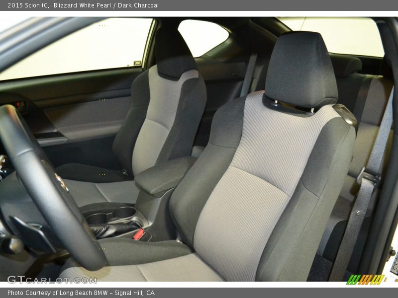Blizzard White Pearl / Dark Charcoal 2015 Scion tC