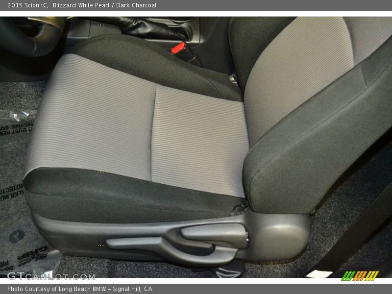 Blizzard White Pearl / Dark Charcoal 2015 Scion tC