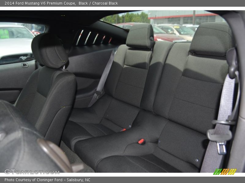 Black / Charcoal Black 2014 Ford Mustang V6 Premium Coupe