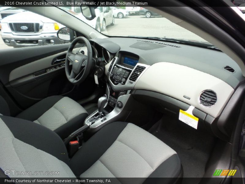 Blue Ray Metallic / Jet Black/Medium Titanium 2016 Chevrolet Cruze Limited LS